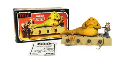 Lot 258 - STAR WARS - ORIGINAL VINTAGE KENNER JABBA THE HUTT PLAYSET