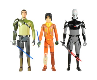 Lot 303 - STAR WARS - REBELS - JAKKS PACIFIC LARGE SCALE FIGURES