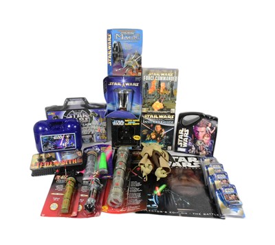 Lot 307 - STAR WARS - LARGE COLLECTION OF ASSORTED MEMORABILIA