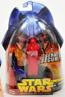 Lot 299 - STAR WARS - REVENGE OF THE SITH - MOC CARDED ACTION FIGURES