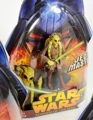 Lot 299 - STAR WARS - REVENGE OF THE SITH - MOC CARDED ACTION FIGURES