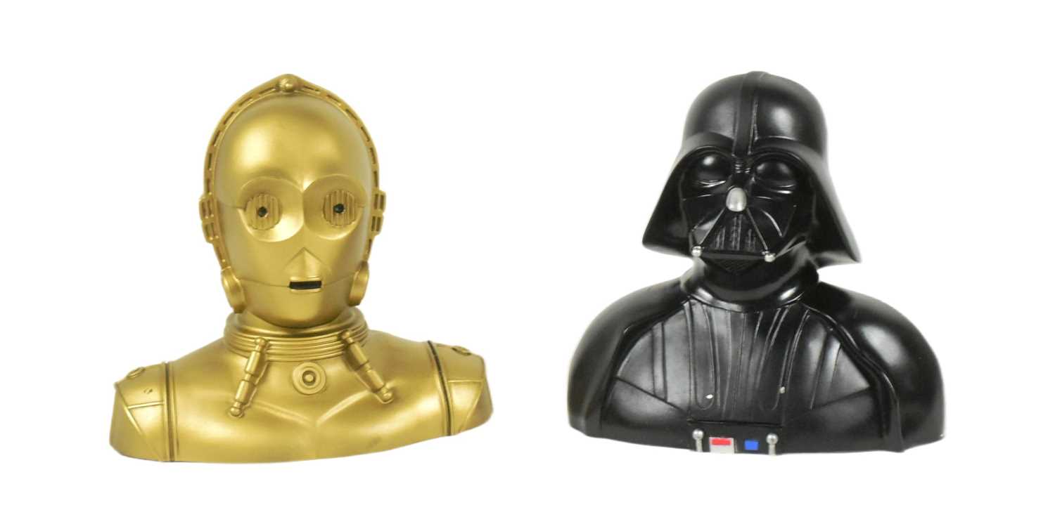 Lot 211 - STAR WARS - COLLECTOR SERIES MONEY BANKS