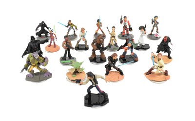 Lot 309 - STAR WARS - DISNEY INFINITY - COLLECTION OF GAMING FIGURES