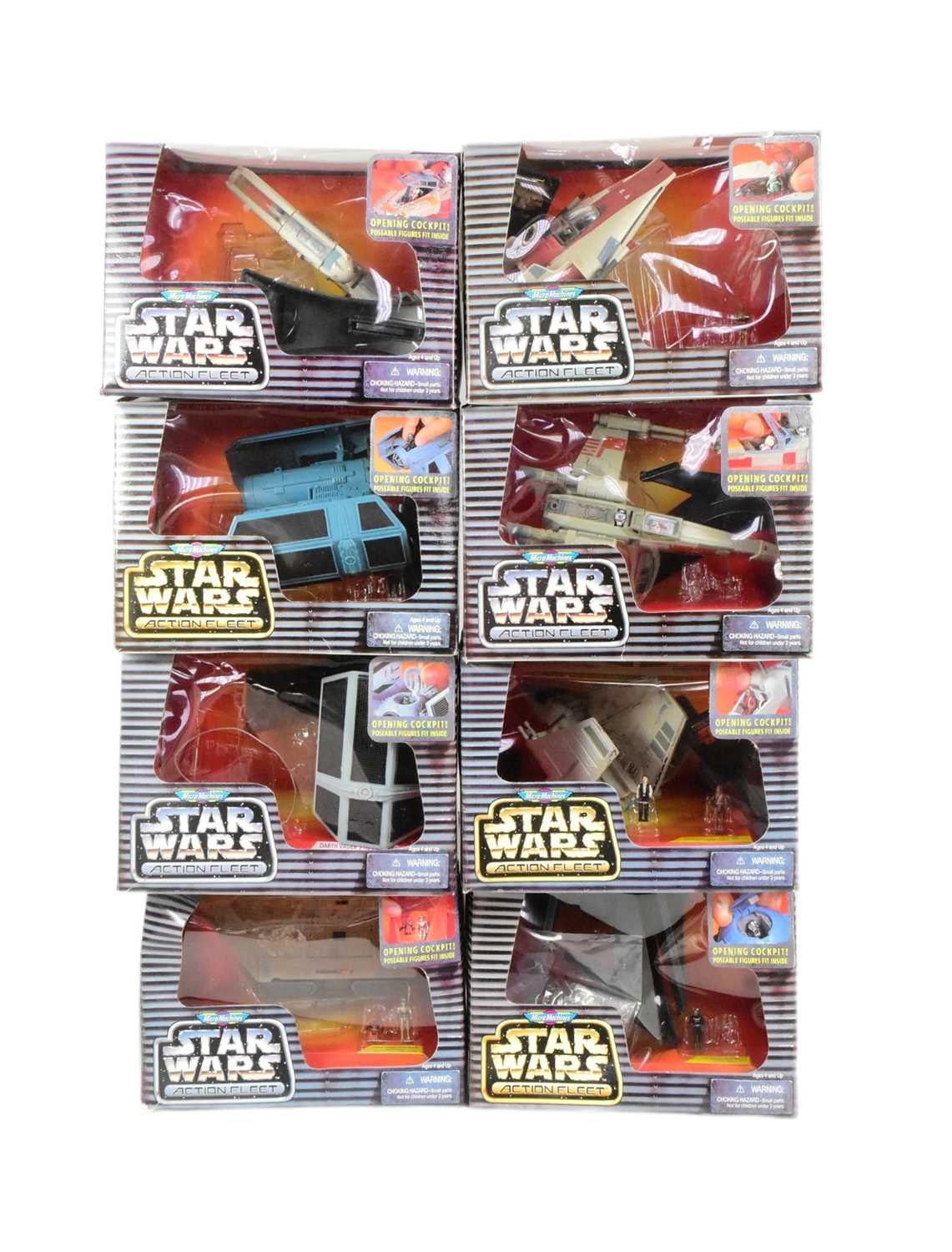 Lot 75 - STAR WARS - MICRO MACHINES - COLLECTION OF ACTION FLEET SETS