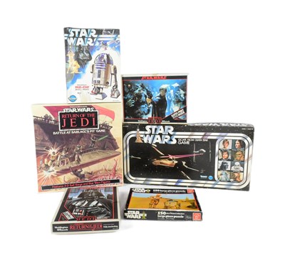 Lot 278 - STAR WARS - COLLECTION OF ASSORTED VINTAGE GAMES / KITS