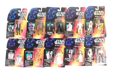 Lot 334 - STAR WARS - COLLECTION OF MOC CARDED ACTION FIGURES