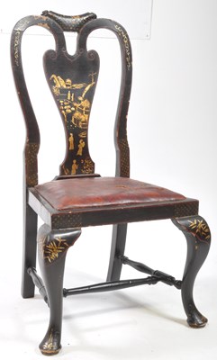 Lot 999 - 19TH CENTURY QUEEN ANNE STYLE OCCASIONAL CHAIR