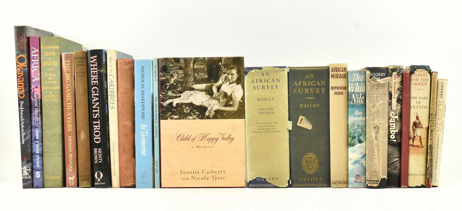 Lot 202 - AFRICA. COLLECTION OF VINTAGE 20TH CENTURY TRAVEL WORKS & COFFEE TABLE BOOKS