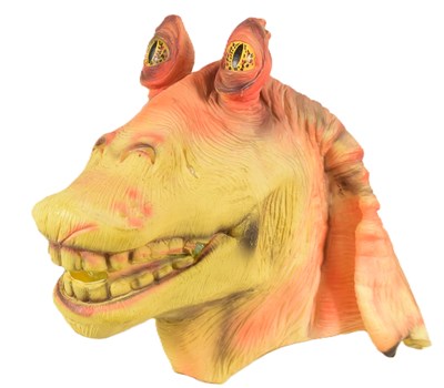 Lot 259 - STAR WARS - PHANTOM MENACE - JAR JAR BINKS RUBBER MASK