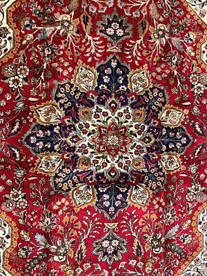 Lot 925 - LARGE EARLY 20TH CENTURY NORTH WEST PERSIAN TABRIZ CARPET RUG