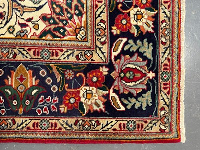 Lot 925 - LARGE EARLY 20TH CENTURY NORTH WEST PERSIAN TABRIZ CARPET RUG