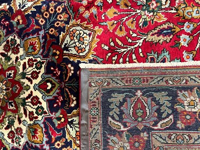 Lot 925 - LARGE EARLY 20TH CENTURY NORTH WEST PERSIAN TABRIZ CARPET RUG