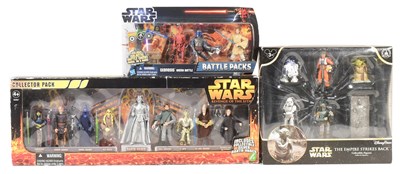 Lot 306 - STAR WARS - COLLECTION OF BOXED ACTION FIGURE SETS