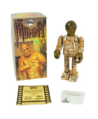 Lot 432 - TINPLATE TOYS - 1991 JAPANESE THE MUMMY ROBOT