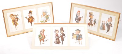 Lot 948 - HAROLD PACKER (1908-2000) - COLLECTION OF DICKENSIAN WATERCOLOURS