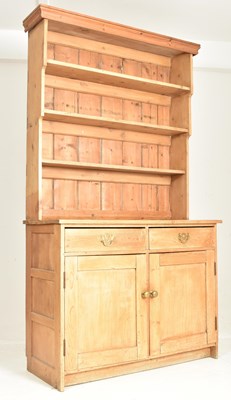 Lot 954 - 19TH CENTURY VICTORIAN COUNTRY PINE WELSH DRESSER