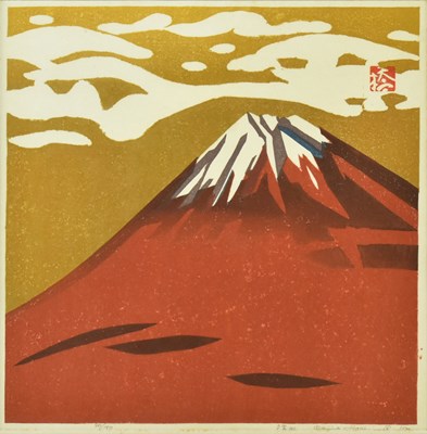 Lot 42 - OKIIE HASHIMOTO - MT. FUJI SUNSET