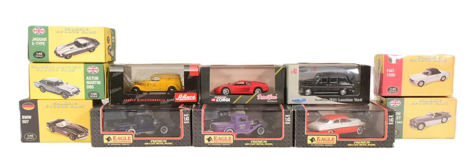 Lot 124 - DIECAST - COLLECTION OF 1/43 SCALE DIECAST MODEL CARS