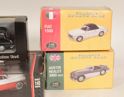 Lot 124 - DIECAST - COLLECTION OF 1/43 SCALE DIECAST MODEL CARS