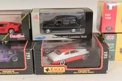 Lot 124 - DIECAST - COLLECTION OF 1/43 SCALE DIECAST MODEL CARS