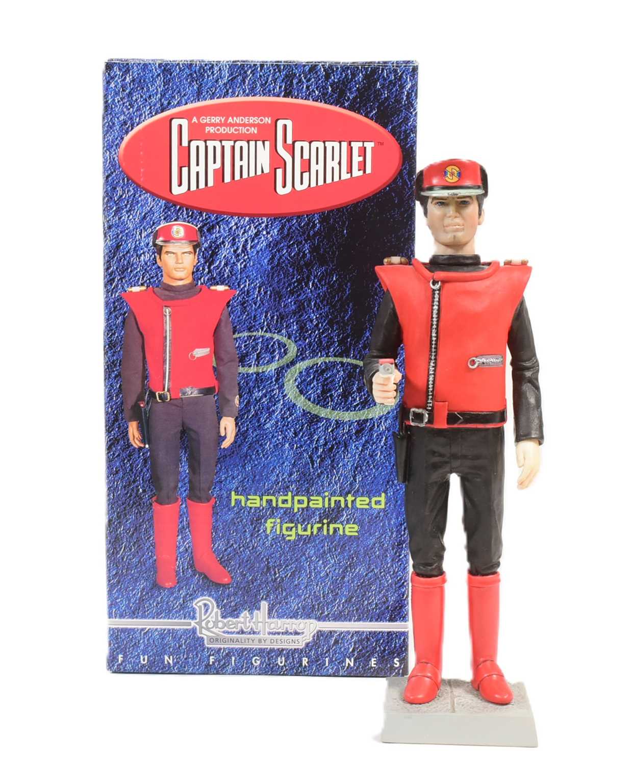 Lot 698 - CAPTAIN SCARLET – GERRY ANDERSON – ROBERT HARROP FIGURINE / STATUE