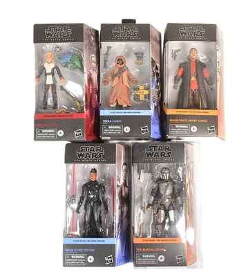 Lot 262 - STAR WARS - THE BLACK SERIES - 6" SCALE BOXED ACTION FIGURES