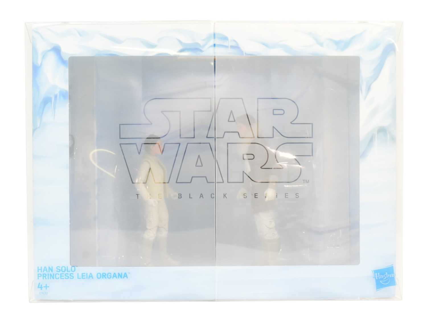 Lot 349 - STAR WARS - THE BLACK SERIES - HAN SOLO & PRINCESS LEIA FIGURE SET