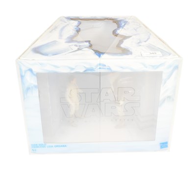Lot 349 - STAR WARS - THE BLACK SERIES - HAN SOLO & PRINCESS LEIA FIGURE SET