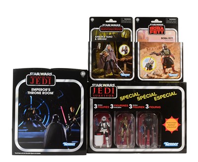 Lot 283 - STAR WARS - HASBRO 'KENNER' BOXED ACTION FIGURE SETS