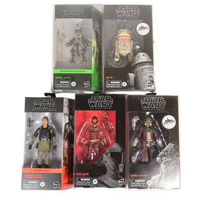 Lot 308 - STAR WARS - THE BLACK SERIES - 6" SCALE BOXED ACTION FIGURES