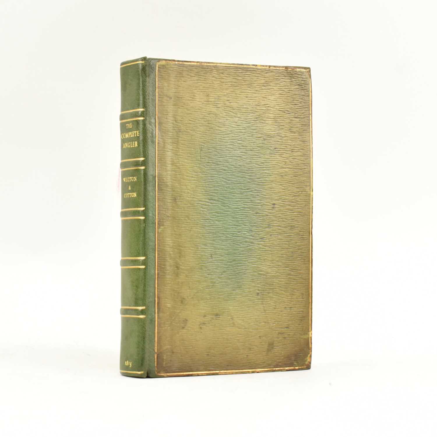 Lot 168 - WALTON, IZAAK. 1815 THE COMPLETE ANGLER SECOND BAGSTER EDITION
