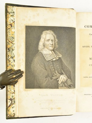 Lot 168 - WALTON, IZAAK. 1815 THE COMPLETE ANGLER SECOND BAGSTER EDITION