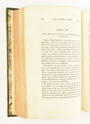 Lot 168 - WALTON, IZAAK. 1815 THE COMPLETE ANGLER SECOND BAGSTER EDITION
