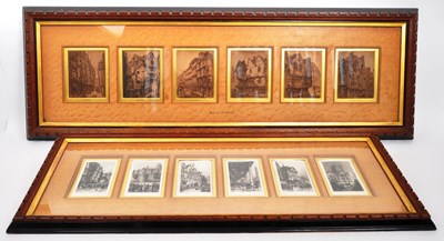 Lot 1024 - CHARLES BIRD - FRAMED COLLECTION OF ETCHINGS