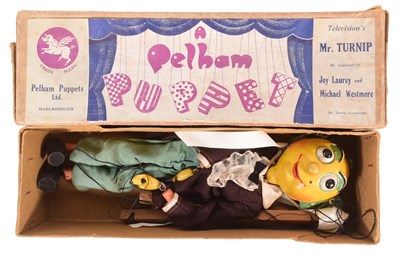 Lot 86 - PELHAM PUPPETS - VINTAGE HAND PAINTED WOODEN PELHAM PUPPET