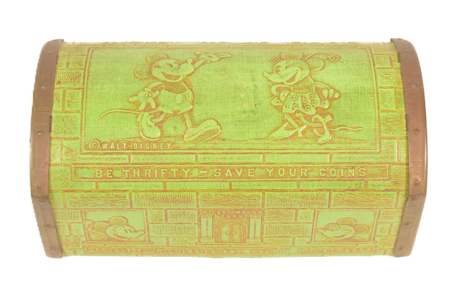Lot 39 - MICKEY MOUSE - VINTAGE ZELL PRODUCTS MICKEY MOUSE MONEY BOX