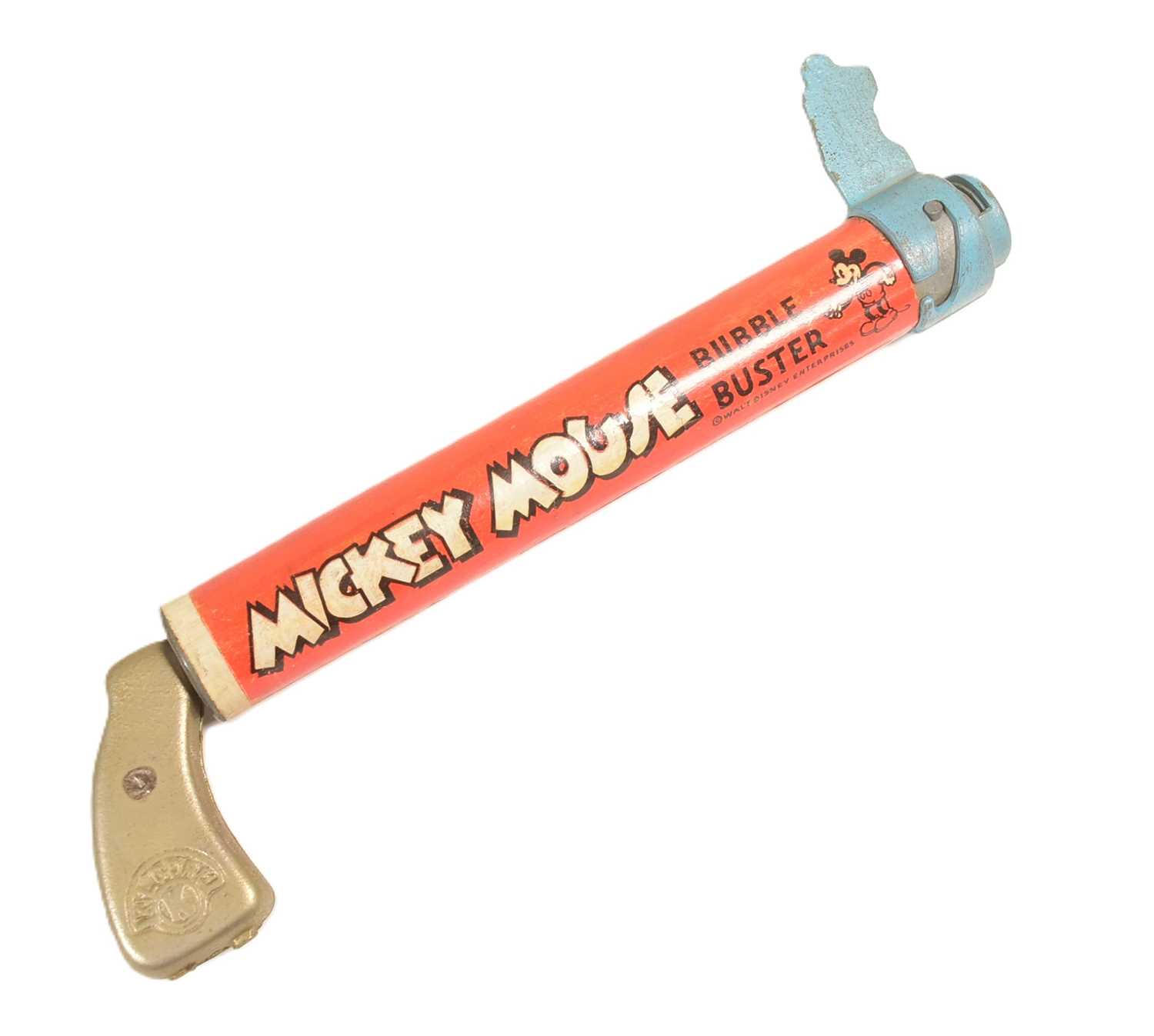 Lot 231 - MICKEY MOUSE - VINTAGE KILGORE MICKEY MOUSE BUBBLE BUSTER TOY