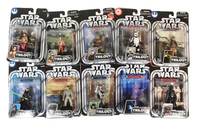 Lot 272 - STAR WARS - THE ORIGINAL TRILOGY COLLECTION - CARDED ACTION FIGURES