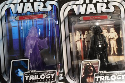 Lot 272 - STAR WARS - THE ORIGINAL TRILOGY COLLECTION - CARDED ACTION FIGURES