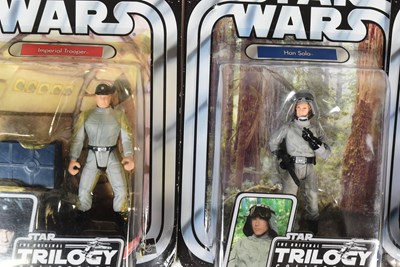 Lot 272 - STAR WARS - THE ORIGINAL TRILOGY COLLECTION - CARDED ACTION FIGURES