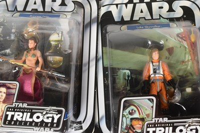 Lot 272 - STAR WARS - THE ORIGINAL TRILOGY COLLECTION - CARDED ACTION FIGURES