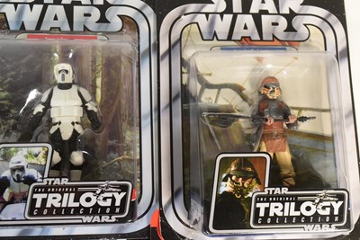 Lot 272 - STAR WARS - THE ORIGINAL TRILOGY COLLECTION - CARDED ACTION FIGURES