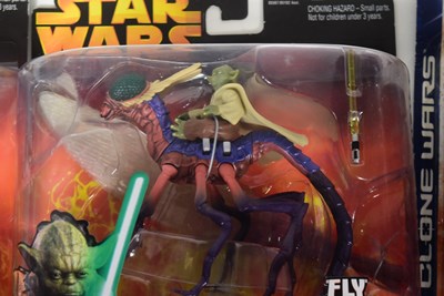 Lot 310 - STAR WARS - COLLECTION OF ASSORTED CARDED ACTION FIGURES
