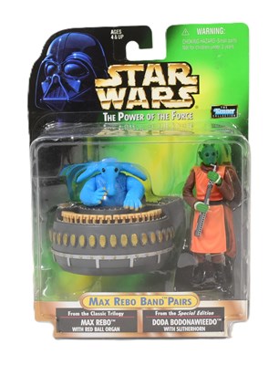 Lot 257 - STAR WARS - POWER OF THE FORCE - MAX REBO BAND PAIRS FIGURE SET