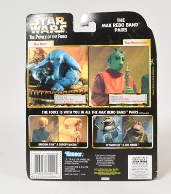 Lot 257 - STAR WARS - POWER OF THE FORCE - MAX REBO BAND PAIRS FIGURE SET