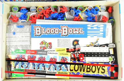 Lot 716 - FANTASY BOARD GAMES - BLOOD BOWL & HERO QUEST