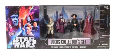 Lot 343 - STAR WARS - LUCAS COLLECTOR'S SET - BOXED ACTION FIGURES