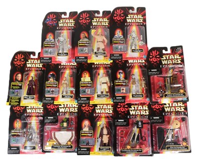 Lot 361 - STAR WARS - EPISODE I - HASBRO CARDED ACTION FIGURES