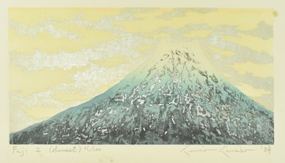 Lot 117 - KUNIO KANEKO -MOUNT FUJI 2 (SUNSET)