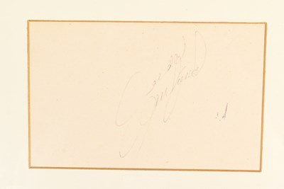 Lot 155 - JUDY GARLAND (1922-1969) - WIZARD OF OZ - AUTOGRAPH